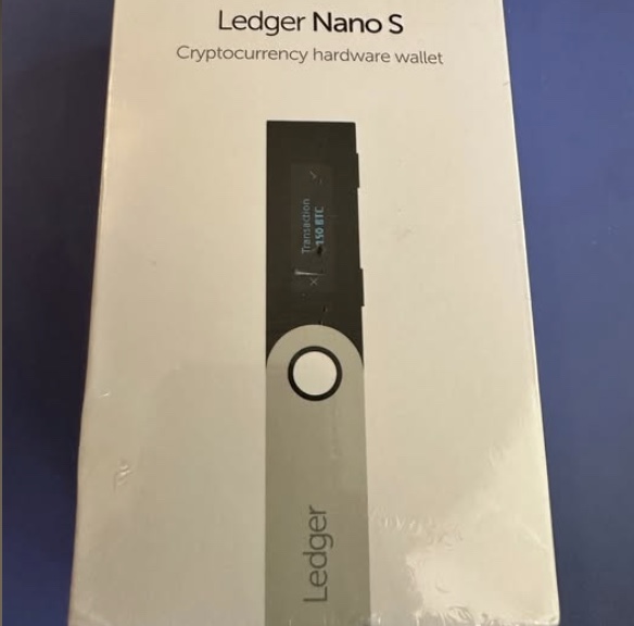 New in Package Securely Store Cryptocurrency - Leger Nano S Cryptocurrency hardware wallet